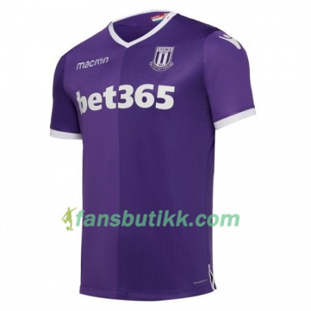 Fotballdrakt Stoke City Bortetrøye 2018-2019 Kortermet